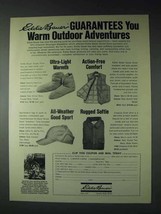 1973 Eddie Bauer Ad - Goose Down Sox, Vest - £14.78 GBP