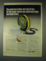 1973 Du Pont Stren Fishing Line Ad - More Than One Kind - £13.82 GBP