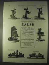 1922 Bausch Multiple Spindle Drills Ad - No. 1, 2, 3, 4 - £14.78 GBP