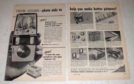 1958 Kodak Ad - Generator Flashholder, Kodacolor Film - £14.52 GBP