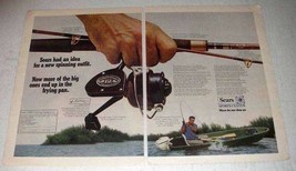 1969 Sears Ted Williams IV Reel and Rod Ad - $18.49