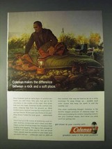 1970 Coleman Sleeping Bags Ad - The Difference - $18.49