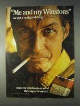 1969 Winston Cigarettes Ad - Me and My Winstons We Got a Good Thing - £14.52 GBP