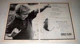 1970 Eagle Claw Fishing Hooks Ad - Wonder - £14.81 GBP