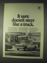 1970 GM Power Steering Ad - Doesn't Steer Like a Truck - $18.49