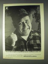 1970 GM-Harrison Air Conditioning Ad - Jonathan Winters - Rough it - $18.49