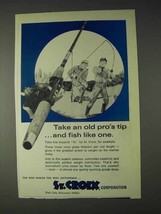 1970 St. Croix Imperial XL Fishing Rod Ad - Pro&#39;s Tip - £14.74 GBP