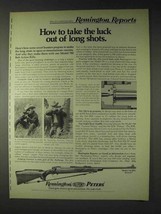 1972 Remington Model 700 BDL Rifle Ad - Take Luck Out - $18.49