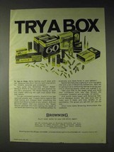 1973 Browning Ammunition Ad - £14.53 GBP