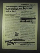 1971 Remington Ad - Model 742, 742 BDL Deluxe Rifles - $18.49