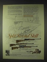 1972 Browning Ad - BLR, Bolt Action, BAR Rifles - $18.49