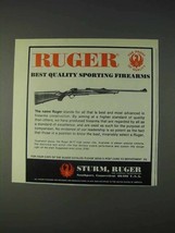 1972 Ruger M-77 Rifle Ad - Quality Sporting Firearms - $18.49