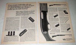 1972 Winchester Ad - Model 1400 and 1200 Shotguns - $18.49