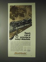 1973 Redfield Scopes Ad - A Lot of Yesterday - £14.52 GBP