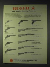 1973 Ruger Firearms Ad - Old Army Percussion Revolver + - $18.49