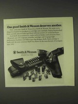 1973 Smith &amp; Wesson Ad - Holsters, Cartridge Cases - £14.74 GBP