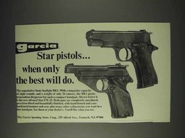 1973 Star Starlight BKS and FM .22 Pistol Ad - £14.55 GBP