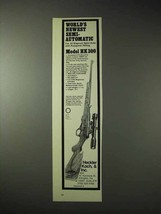 1976 Heckler &amp; Koch Model HK300 Rifle Ad - £14.65 GBP