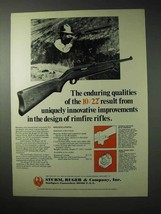 1976 Ruger 10/22 Rifle Ad - Enduring Qualities - $18.49