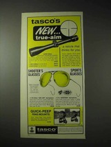 An item in the Collectibles category: 1976 Tasco #643M Scope Ad - New True-Aim