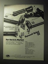 1977 Dynamit Nobel Geco Cartridges Ad - U.S. Market - £14.69 GBP