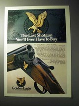 1977 Golden Eagle Over/Under Shotgun Ad - £14.48 GBP