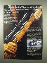 1979 Weatherby Rifles Ad - 33 Years Ago Introduced - £14.72 GBP
