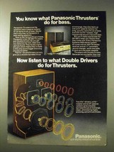 1978 Panasonic SB-350 Thrusters Speakers Ad - $18.49