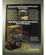 1978 Panasonic SB-350 Thrusters Speakers Ad - £14.78 GBP