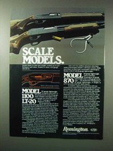 1978 Remington Ad - Model 1100 LT-20, 870 Shotguns - $18.49