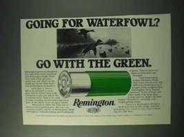 1978 Remington Shotgun Shells Ad - For Waterfowl? - $18.49