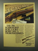 1981 Remington Model 788 Rifle Ad - The Workhorse - $18.49