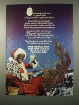 1979 Alka-Seltzer Ad - Sammy Davis Jr. - Christmas - £14.55 GBP