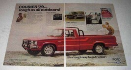 1979 Ford Free Wheeling Courier Pickup Truck Ad - £14.54 GBP
