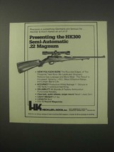 1979 Heckler &amp; Koch HK300 Rifle Ad - Semi-Automatic - £14.54 GBP