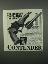 1982 Thompson / Center Arms Contender Handgun Ad - $18.49