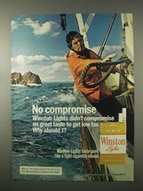 1979 Winston Lights Cigarettes Ad - No Compromise - $18.49