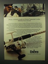 1980 Daiwa 1000X Fishing Reel Ad - Shark Caught - £14.78 GBP