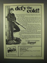 1980 Damart Underwear Ad - Defy the Cold - £13.82 GBP