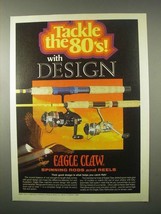 1980 Eagle Claw Spinning Rods and Reels Ad - Tackle - $18.49