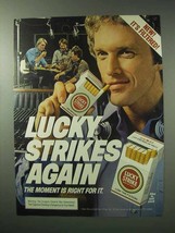 1983 Lucky Strike Cigarettes Ad - Strikes Again - £14.44 GBP