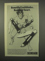 1980 Schrade Uncle Henry Knife Ad - 194 OT 18 OT 125 OT - £14.87 GBP