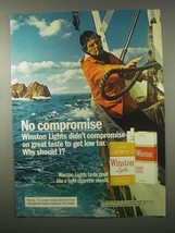 1980 Winston Cigarettes Ad - No Compromise - $18.49