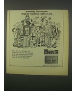 1981 American Express Card Ad - F.A.O. Schwarz - £14.78 GBP