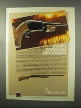 1981 Browning BPS Shotgun Ad - Proven Best over Rest - £14.44 GBP