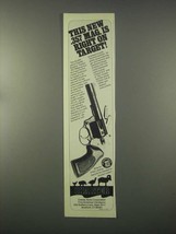 1981 Charter Arms Bulldog Tracker .357 Magnum Ad - Right on Target - $18.49