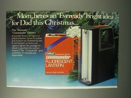1981 Eveready Commander Lantern Ad - This Christmas - $18.49