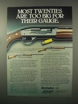 1981 Remington Model 870, 1100 LT-20 Shotguns Ad - $18.49