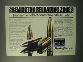 1981 Remington Rifle Bullets Ad - Reloading Zone - $18.49