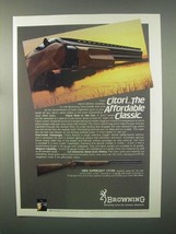 1982 Browning Citori Shotgun Ad - Affordable Classic - $18.49